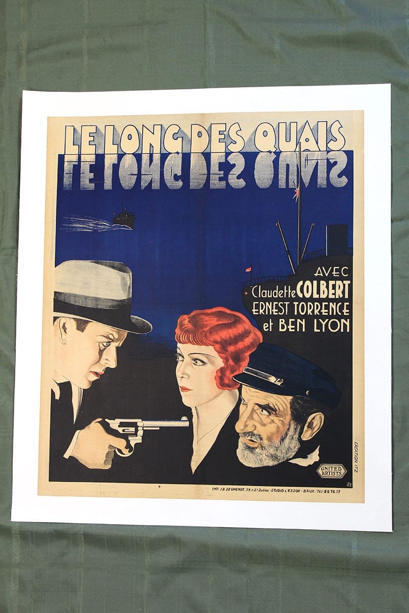 Le jour se lève (1939) Belgian movie poster