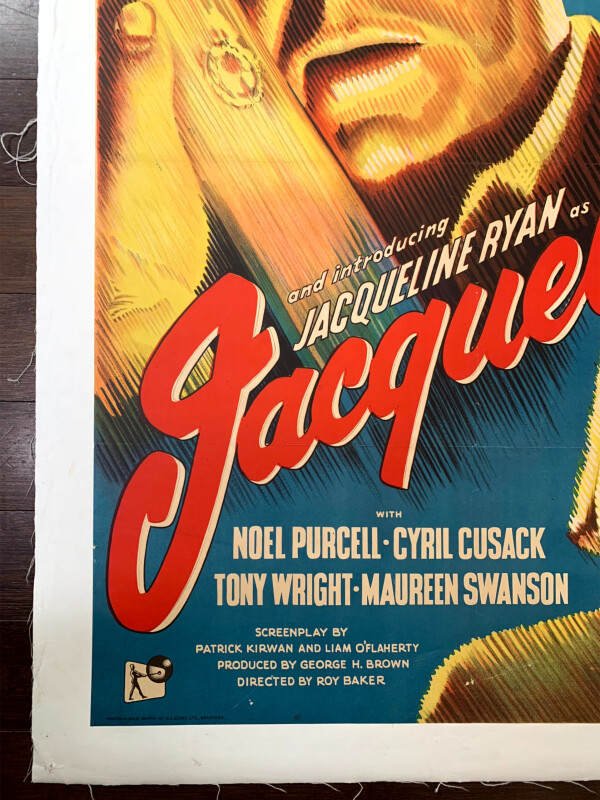 Jacqueline - Kathleen Ryan (1956) US One Sheet Movie Poster LB